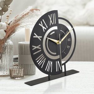 Dekorativní hodiny Ruota - Black obraz