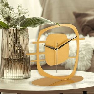 Dekorativní hodiny Macerie - Gold obraz