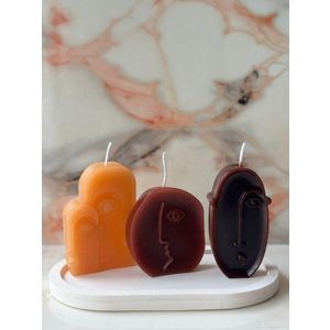 Candle Set (4 Pieces) Glamour Candle 38ST obraz