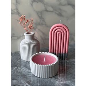 Sada svíček (3 kusy) Glamour Candle 14ST obraz