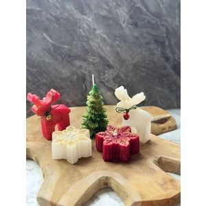 Candle Set (5 Pieces) Christmas Candle Set16 obraz