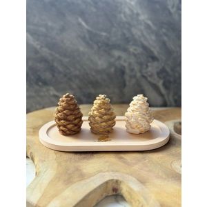Decorative Object Set (4 Pieces) Christmas Stone Set2 obraz