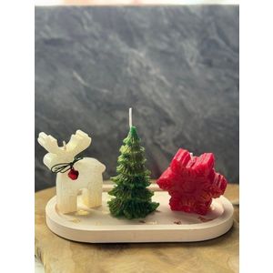 Candle Set (4 Pieces) Christmas Candle Set2 obraz