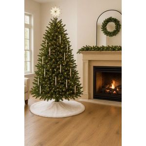 Christmas Tree Rug Yilbasi - Off White 6 obraz