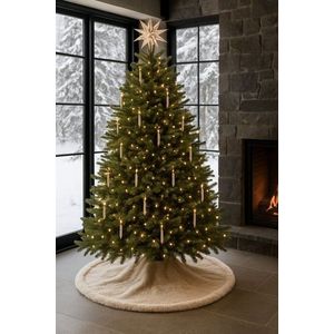 Christmas Tree Rug Yilbasi - Beige 6 obraz