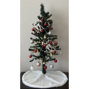 Christmas Tree Rug Pelush Christmas - Ecru obraz
