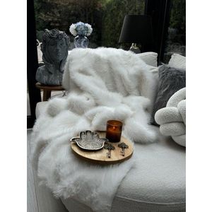 Přehoz na pohovku Lolita 150x100 - White obraz