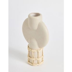 Vase Cylinder Terracota obraz