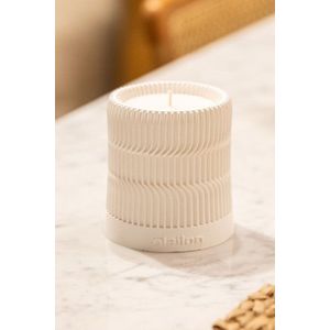 Svíčka Serrated - Beige obraz