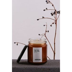 Svíčka Set me on Fire - Amber obraz
