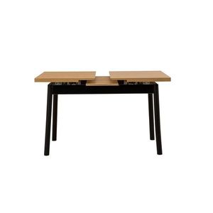 Extendable Dining Table Oliver Open - Karina Black obraz