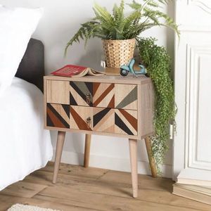 Noční stolek City Triangle obraz