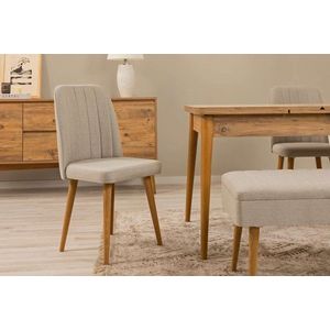 Židle Vina 1005 - Oak, Cream obraz