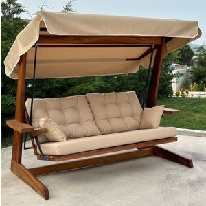 Garden Triple Swing Chair Sia 2400 - Camel obraz