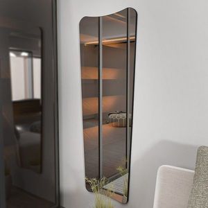 Stojací zrcadlo Vitros - Transparent, Black obraz