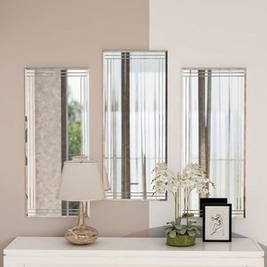 Decorative Mirror Set (3 Pieces) Mini Buhem - Transparent obraz