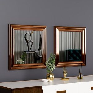 Mirror Set (2 Pieces) Bale - Bronze obraz