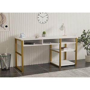 Psací stůl Emro - White Gold obraz