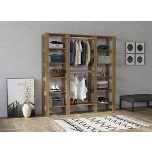 Šatní skříň City - Walnut obraz