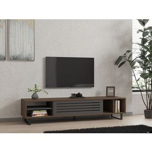 TV stolek Eray - Walnut, Anthracite obraz