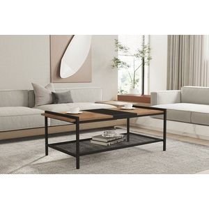 Konferenční stolek Mata - Atlantic Pine, Black obraz