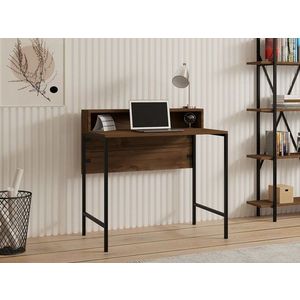 Psací stůl Uso - Walnut, Black obraz