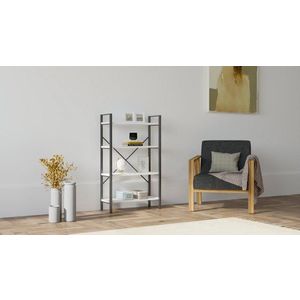 Knihovna Mina - White obraz