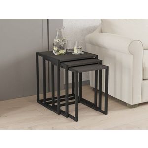 Sada odkládacích stolků (3 kusy) Tali - Black, Anthracite obraz