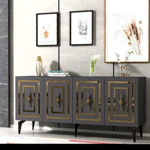 Konzolový stolek Viola - Anthracite obraz