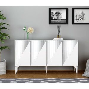 Konzolový stolek Draw - White obraz