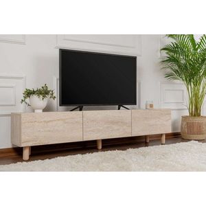 TV stolek Alvin - Travertine obraz