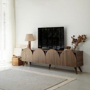 TV stolek Mesta - Walnut v2 obraz