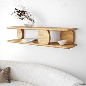 Nástěnná police Modena - Oak obraz