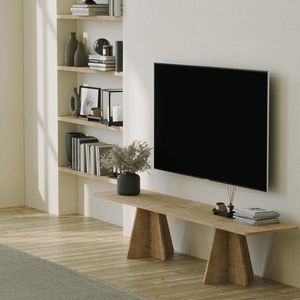 TV stolek Mushroom - Sapphire Oak obraz