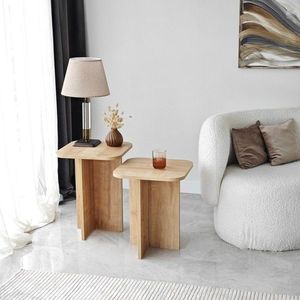Sada odkládacích stolků Blues Set - Sapphire Oak obraz