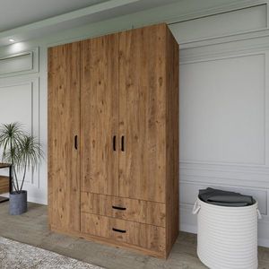 Šatní skříň Yaman 1600-027 - Walnut obraz