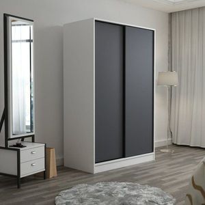 Šatní skříň Kale White Anthracite - 2309 obraz