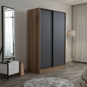 Šatní skříň Kale Anthracite Oak - 2316 obraz
