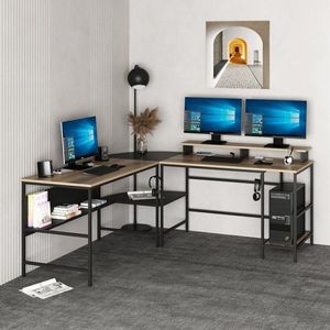 Psací stůl Greta L Matte - Black obraz