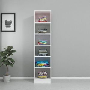 Šatní skříň Kale Raflı 190 - White obraz