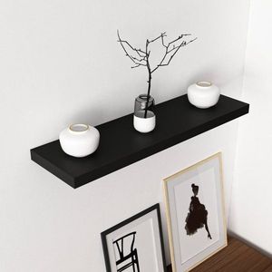 Nástěnná police Gizli 80 - Black obraz