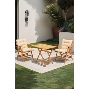 Garden Table & Chairs Set (3 Pieces) My025 obraz