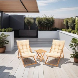 Garden Table & Chairs Set (3 Pieces) My005 obraz