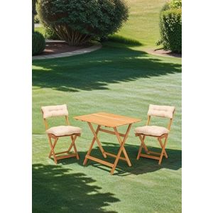 Garden Table & Chairs Set (3 Pieces) My003A obraz