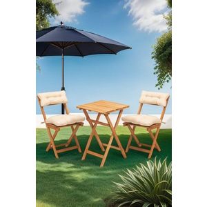 Garden Table & Chairs Set (3 Pieces) My001A obraz