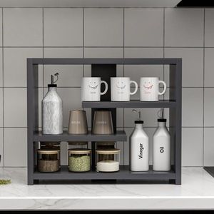 Nástěnná police Gupse - Anthracite obraz