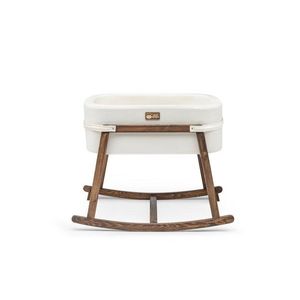 Cradle Hier - White, Walnut obraz