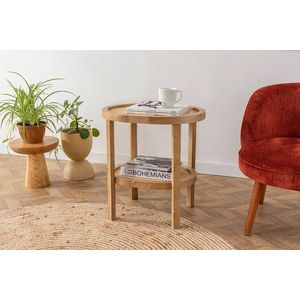 Odkládací stolek / Příruční stolek Nala 55 - Natural obraz