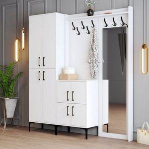 Předsíňová stěna Berlin ABC - White obraz