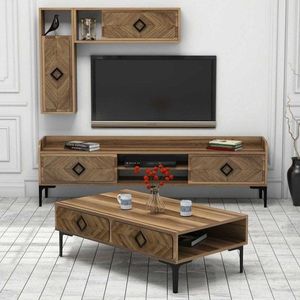 Living Room Furniture Set Samba - Walnut obraz